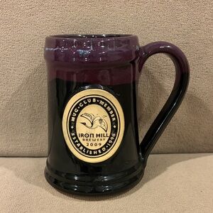 Iron Hill Black and Purple Collectors Mug 2009